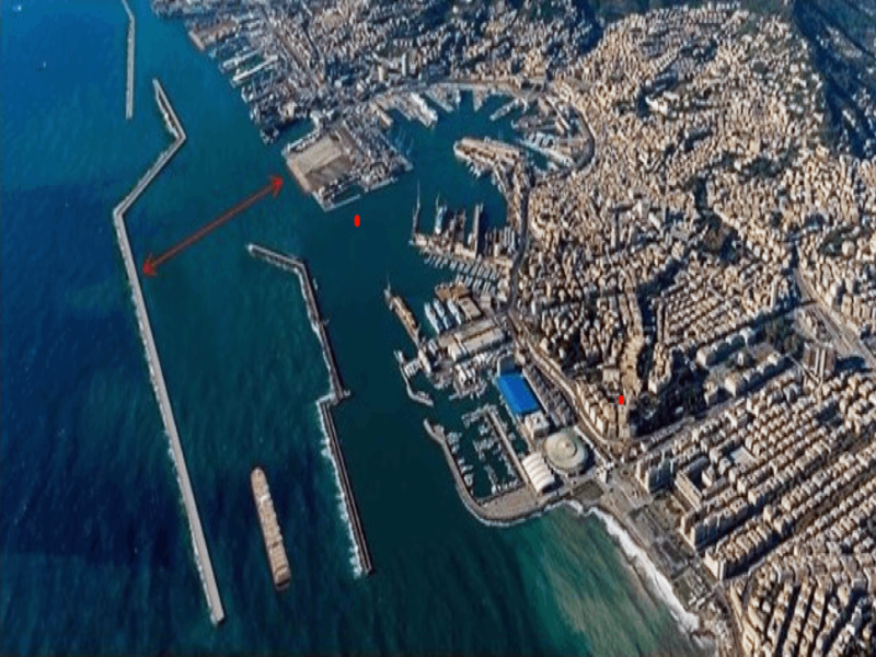Genoa sky view