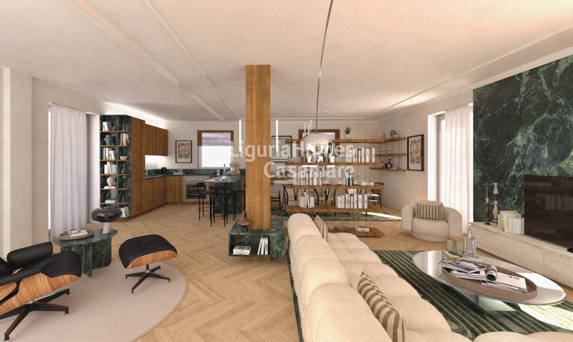 3 Bed Penthouse Apartment, Via al Capo, Bordighera — Photo 9 (Bordighera, Liguria)
