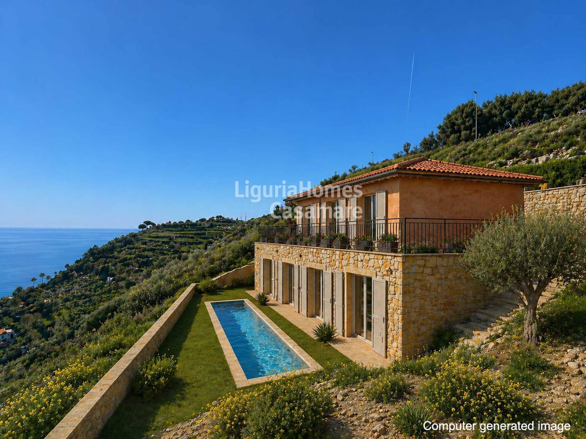4 Bed Villa, Via degli Inglesi, Bordighera — Photo 5 (Bordighera, Liguria)