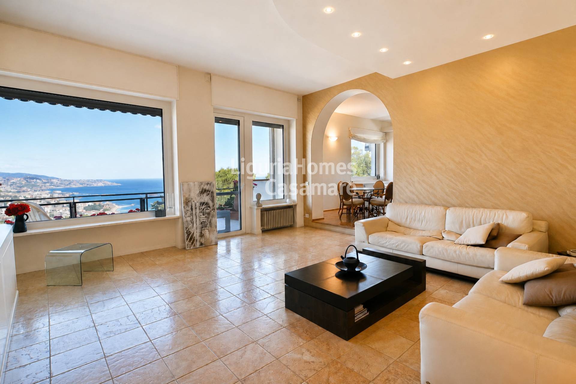 2 Bed Panoramic Villa Apartment with Pool, Via Padre Semeria, Sanremo