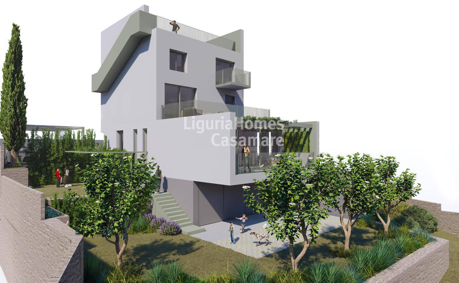 4 Bed Villa, Via Franco Alfano, Sanremo — Photo 3 (Sanremo, Liguria)