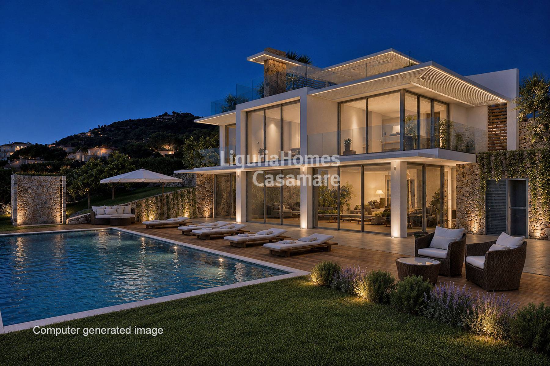 3 Bed Villa, Via Padre Semeria, Sanremo — Photo 2 (Sanremo, Liguria)