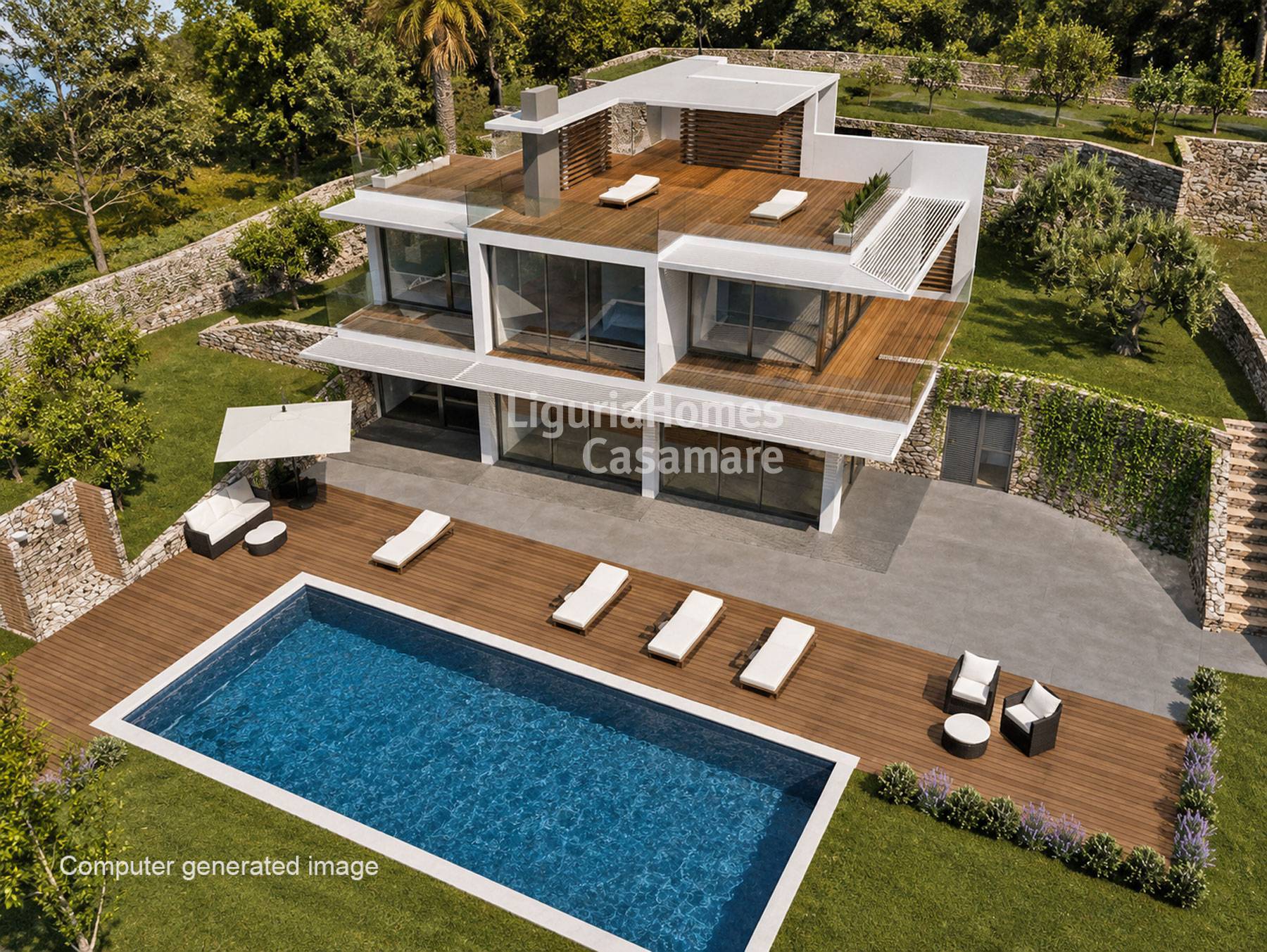 3 Bed Villa, Via Padre Semeria, Sanremo — Photo 5 (Sanremo, Liguria)