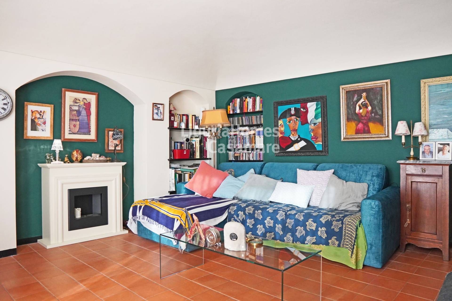 1 Bed Townhouse, Via Pancaldo, Cipressa — Photo 4 (Cipressa, Liguria)