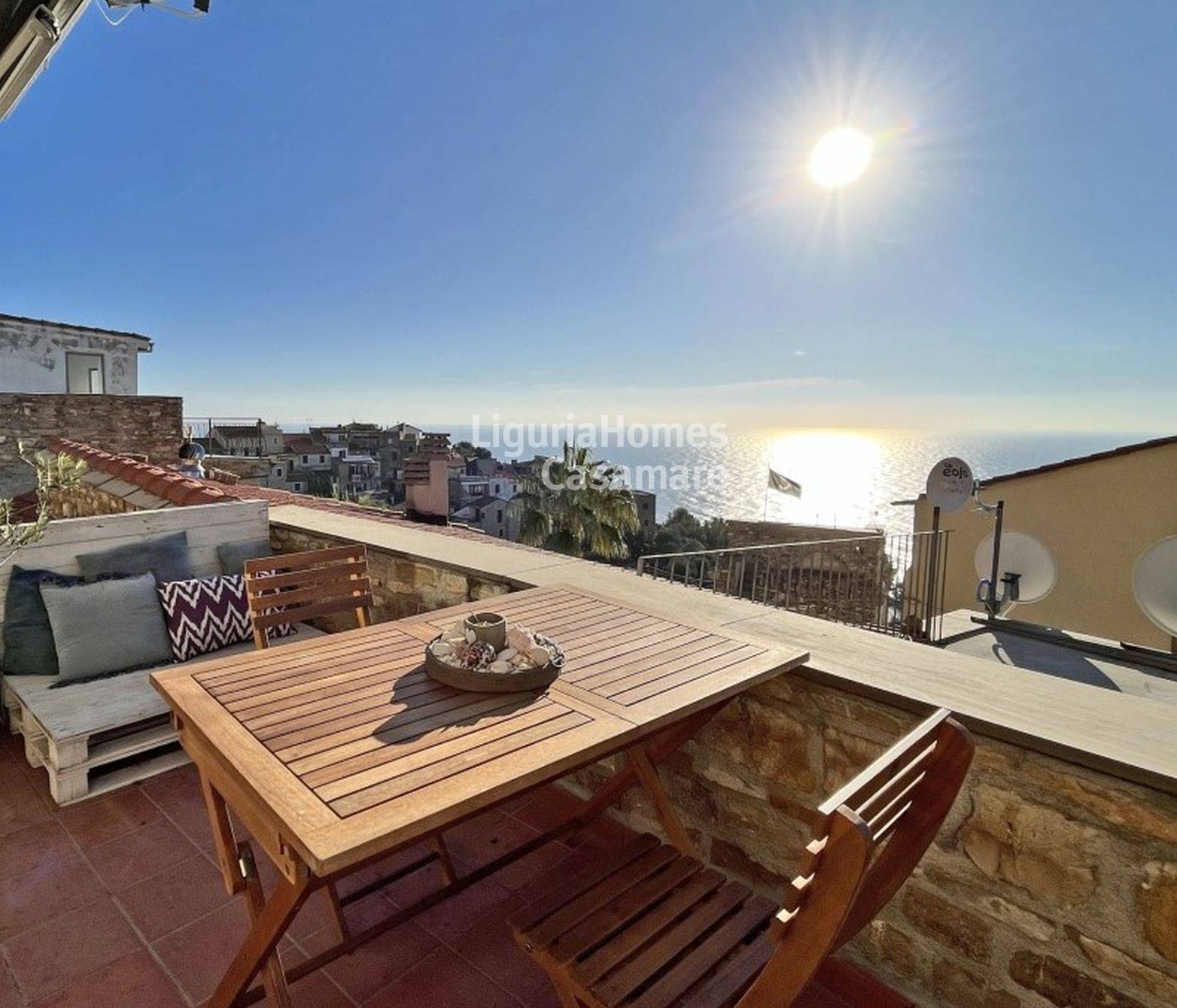 1 Bed Townhouse, Via Pancaldo, Cipressa — Photo 7 (Cipressa, Liguria)