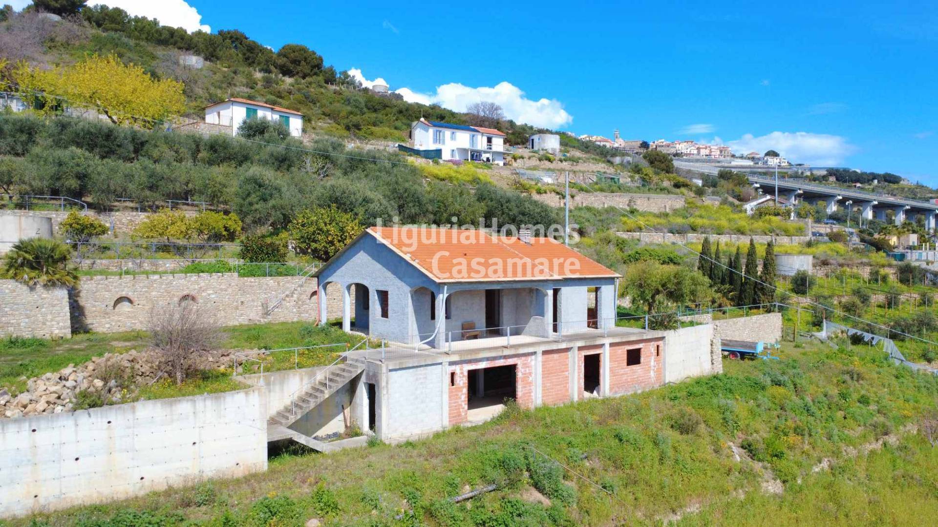 3 Bed Villa, Strada Nuova, Cipressa — Photo 6 (Cipressa, Liguria)